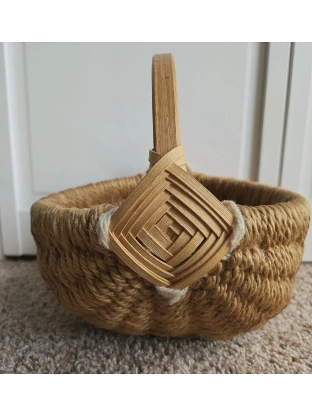 Trio of vintage Baskets Fall Decor, Farmhouse